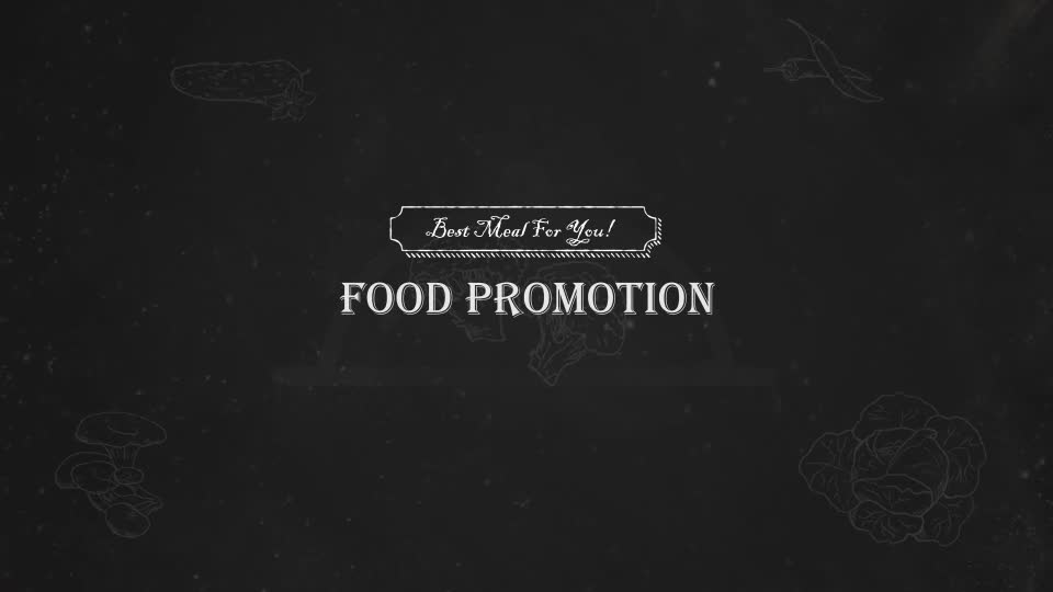 Restaurant Dishes Grunge Promo Videohive 26520521 After Effects Image 1