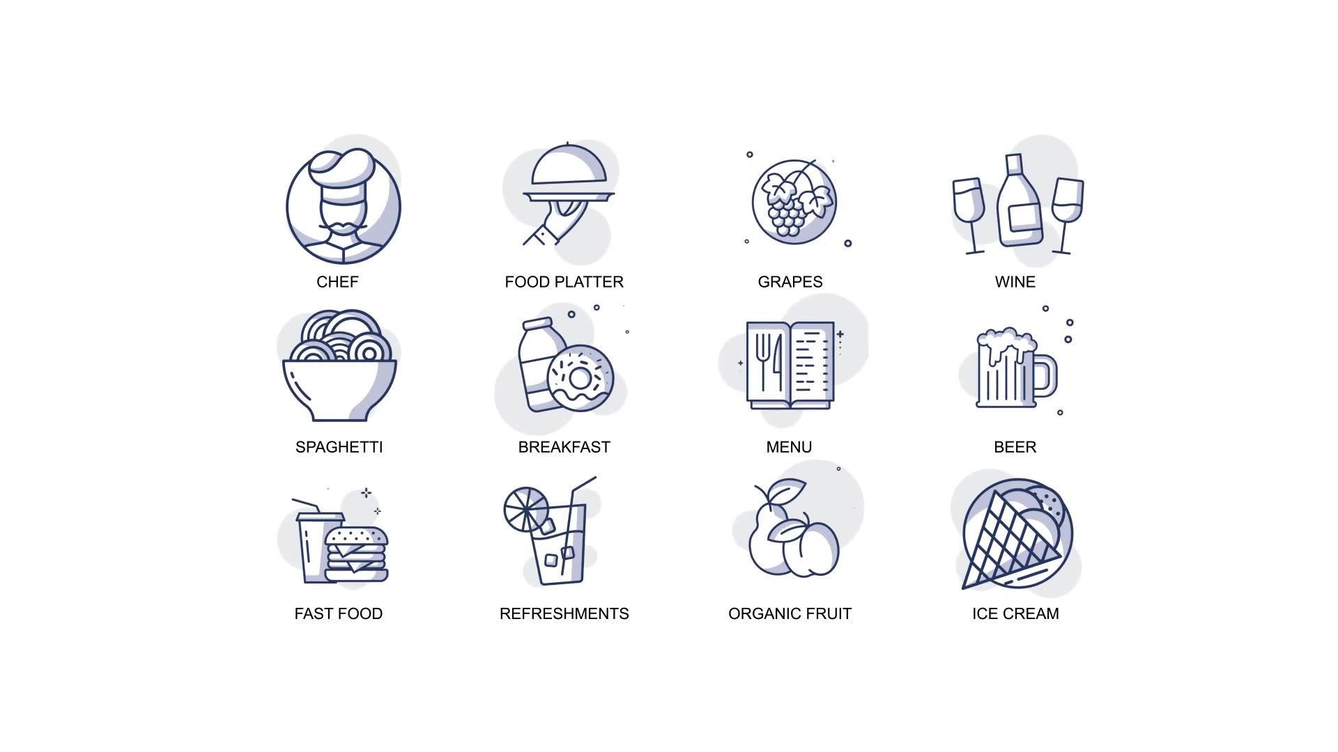 Restaurant & Food Animation Icons Videohive 32812738 After Effects Image 6