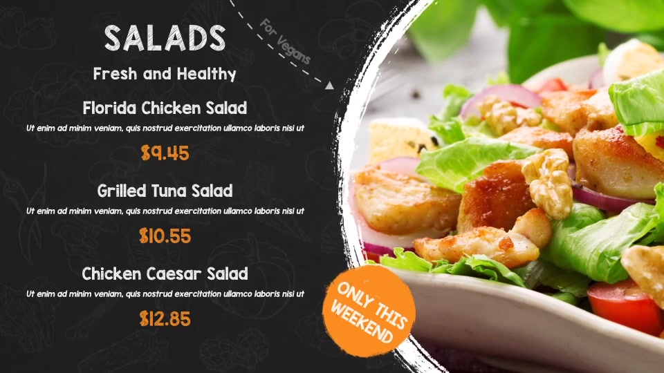Restaurant Food Menu Promo Videohive 28019852 After Effects Image 4
