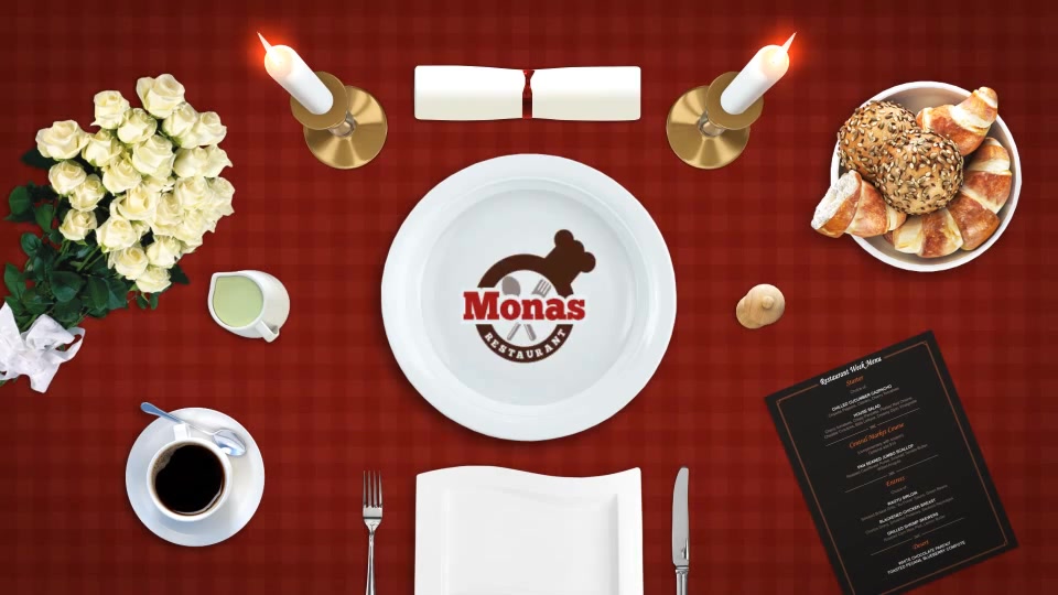 Restaurant Logo Reveal Videohive 13282118 After Effects Image 7