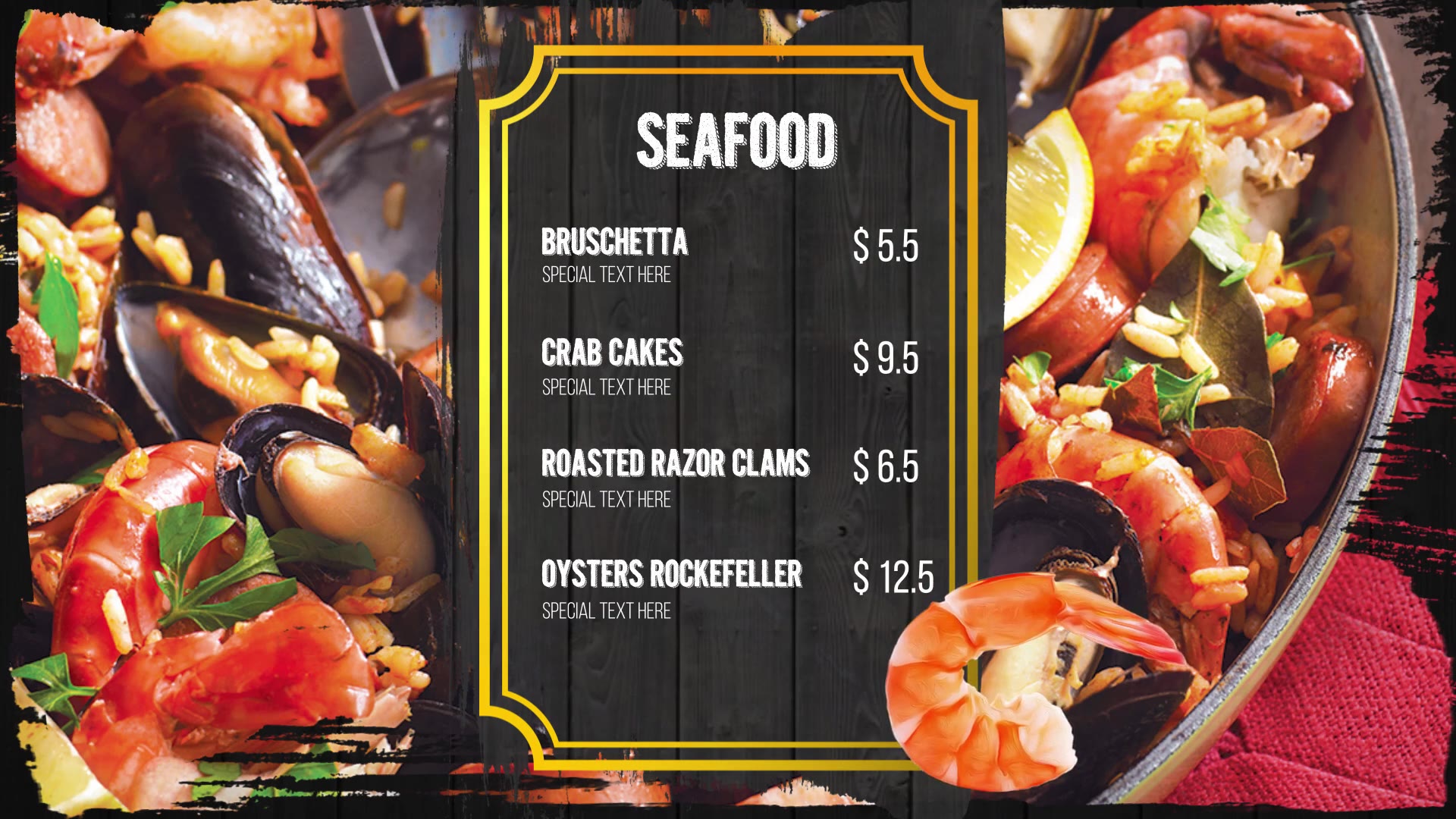 Restaurant Menu Videohive 21082873 After Effects Image 7