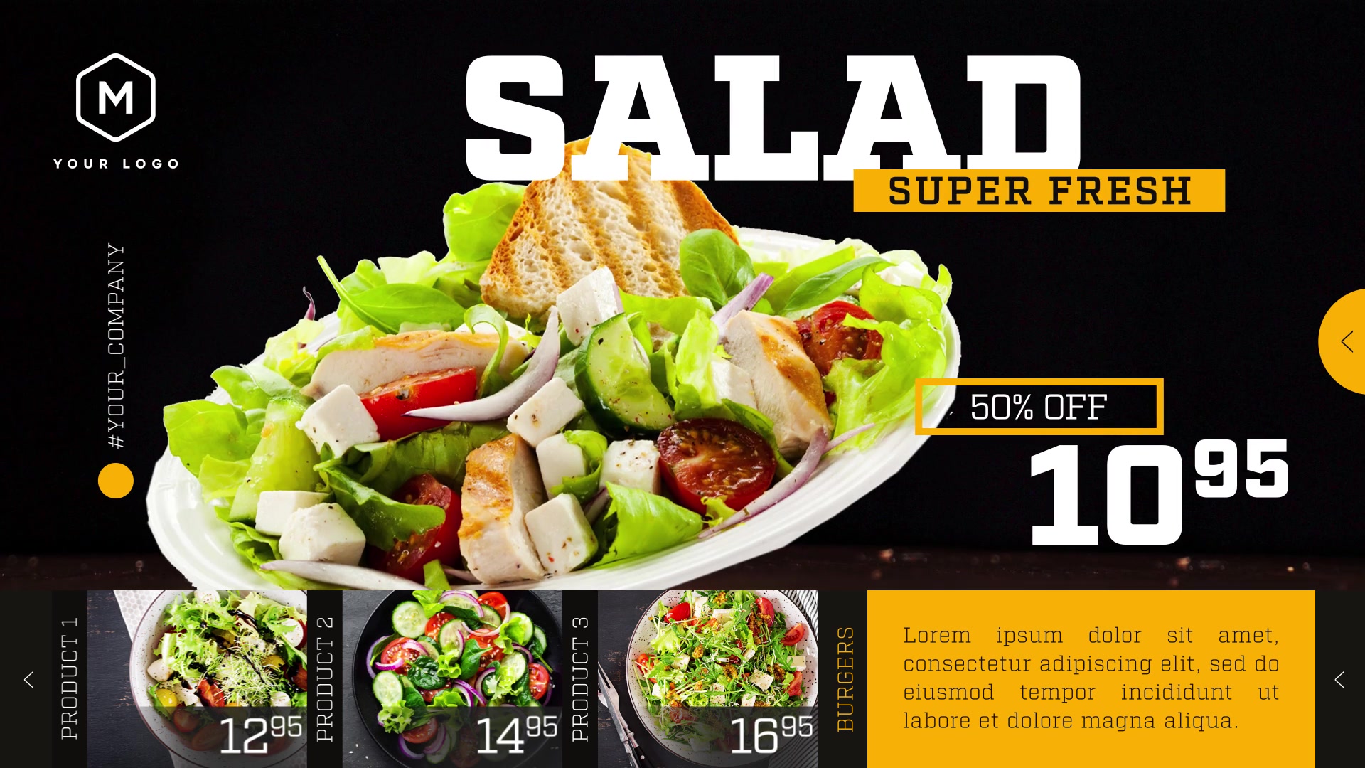 Restaurant Menu Food Promotion Videohive 25731645 After Effects Image 4