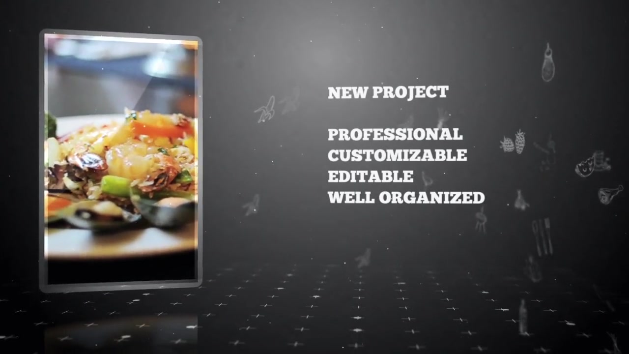 Restaurant Promo | After Effects Template Videohive 20845357 After Effects Image 5