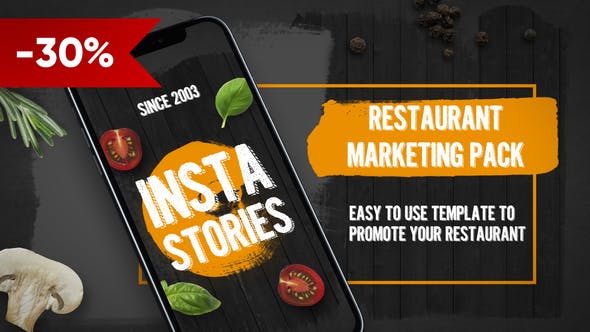 Restaurant Promo Pack - 23071183 Videohive Download