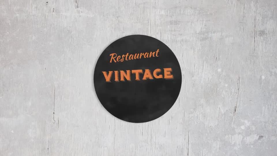 Restaurant Vintage Promo - Download Videohive 11918809