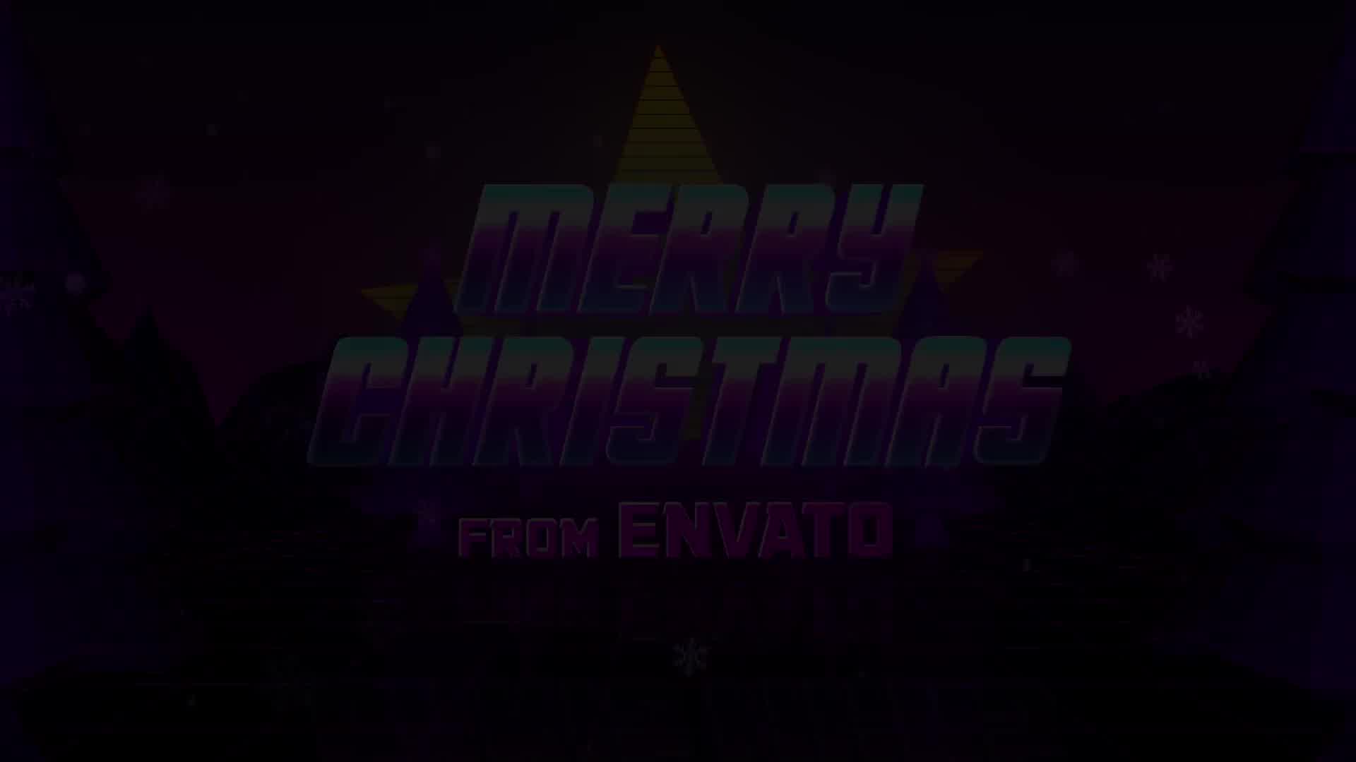 Retro 80s Christmas Wishes Videohive 25315698 After Effects Image 7