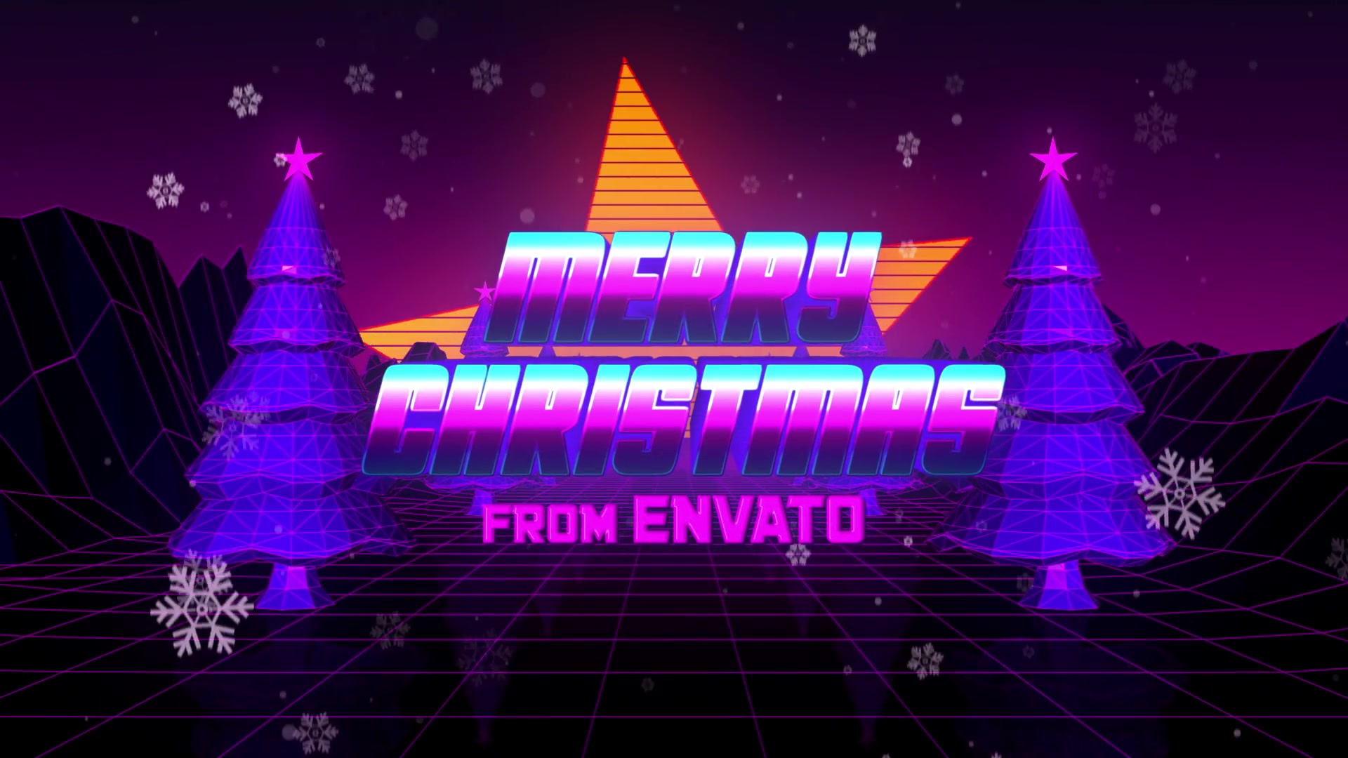 Retro 80s Christmas Wishes Apple Motion Videohive 29371786 Apple Motion Image 3