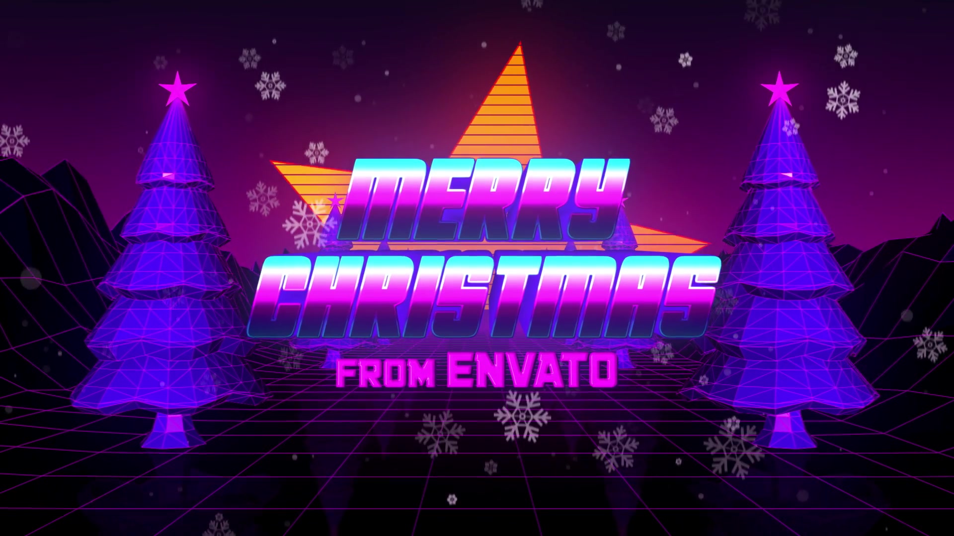 Retro 80s Christmas Wishes Apple Motion Videohive 29371786 Apple Motion Image 4