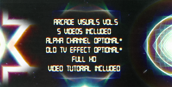 Retro Arcade Visuals Vol.5 - Download Videohive 8805056