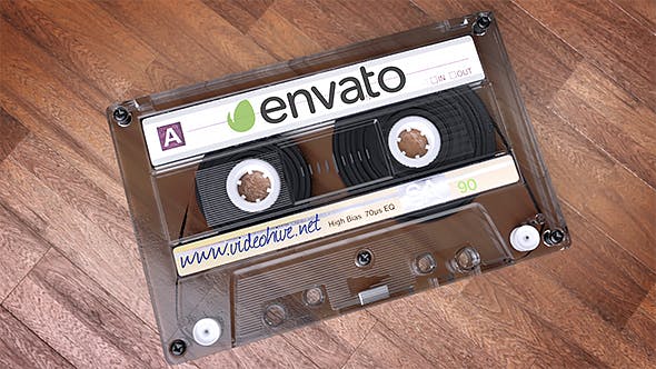 Retro Audio Cassette Tape - 20544676 Videohive Download