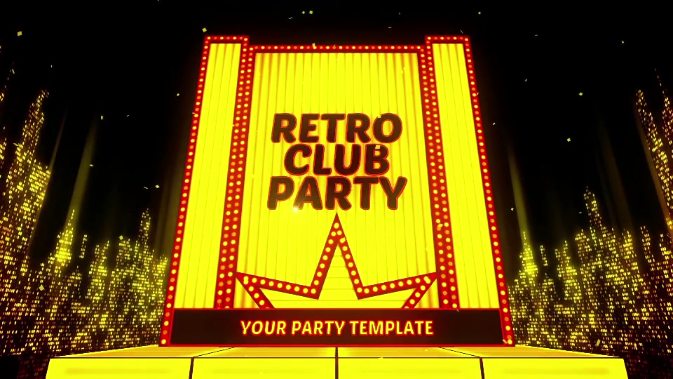 Retro Club Party Promo Apple Motion - Download Videohive 22164139