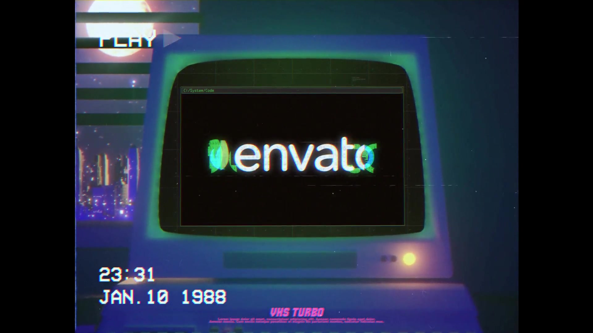 Retro Computer Logo Videohive 25354680 Premiere Pro Image 5