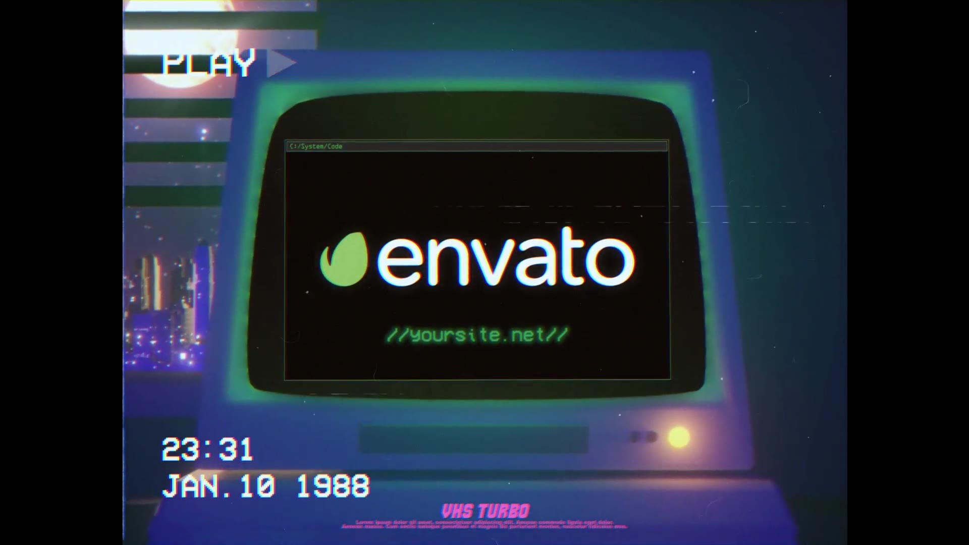Retro Computer Logo Videohive 25354680 Premiere Pro Image 6
