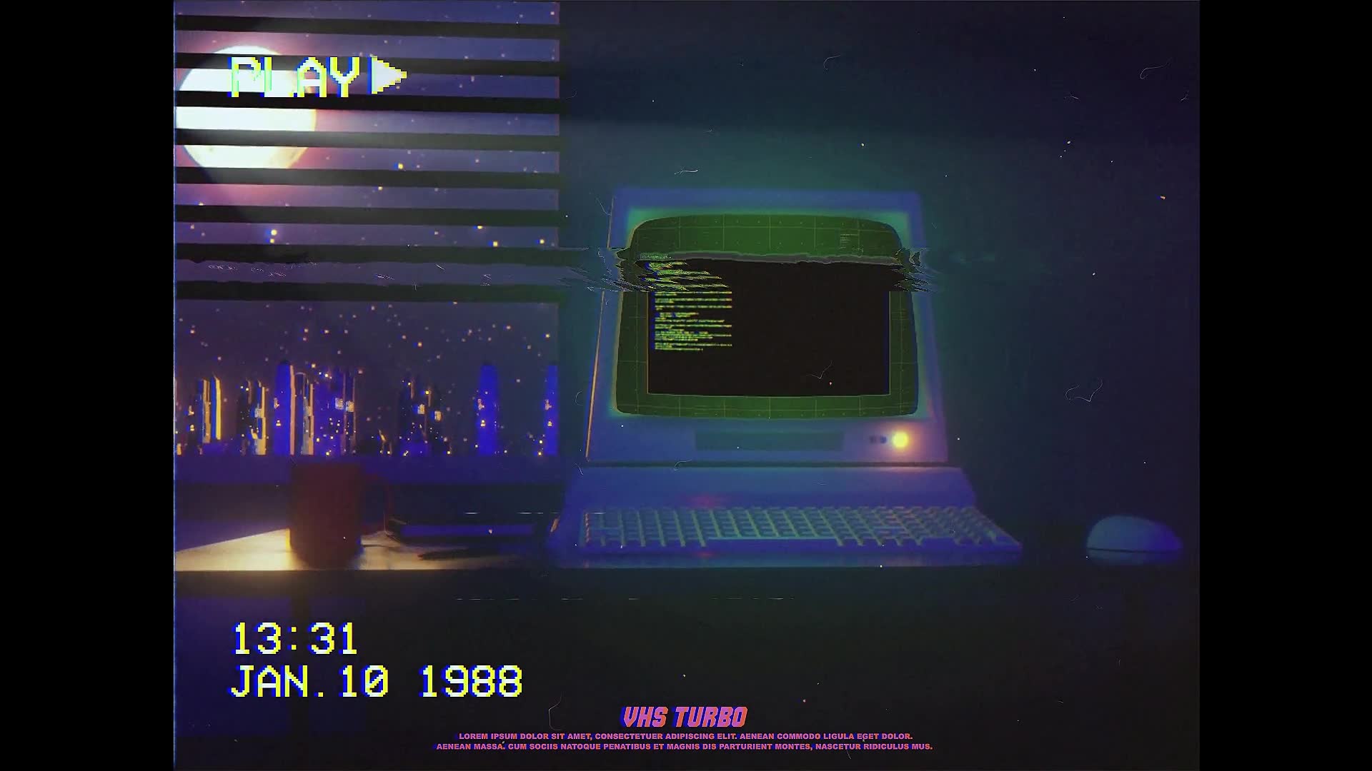 Retro Computer Logo Videohive 25346940 After Effects Image 2