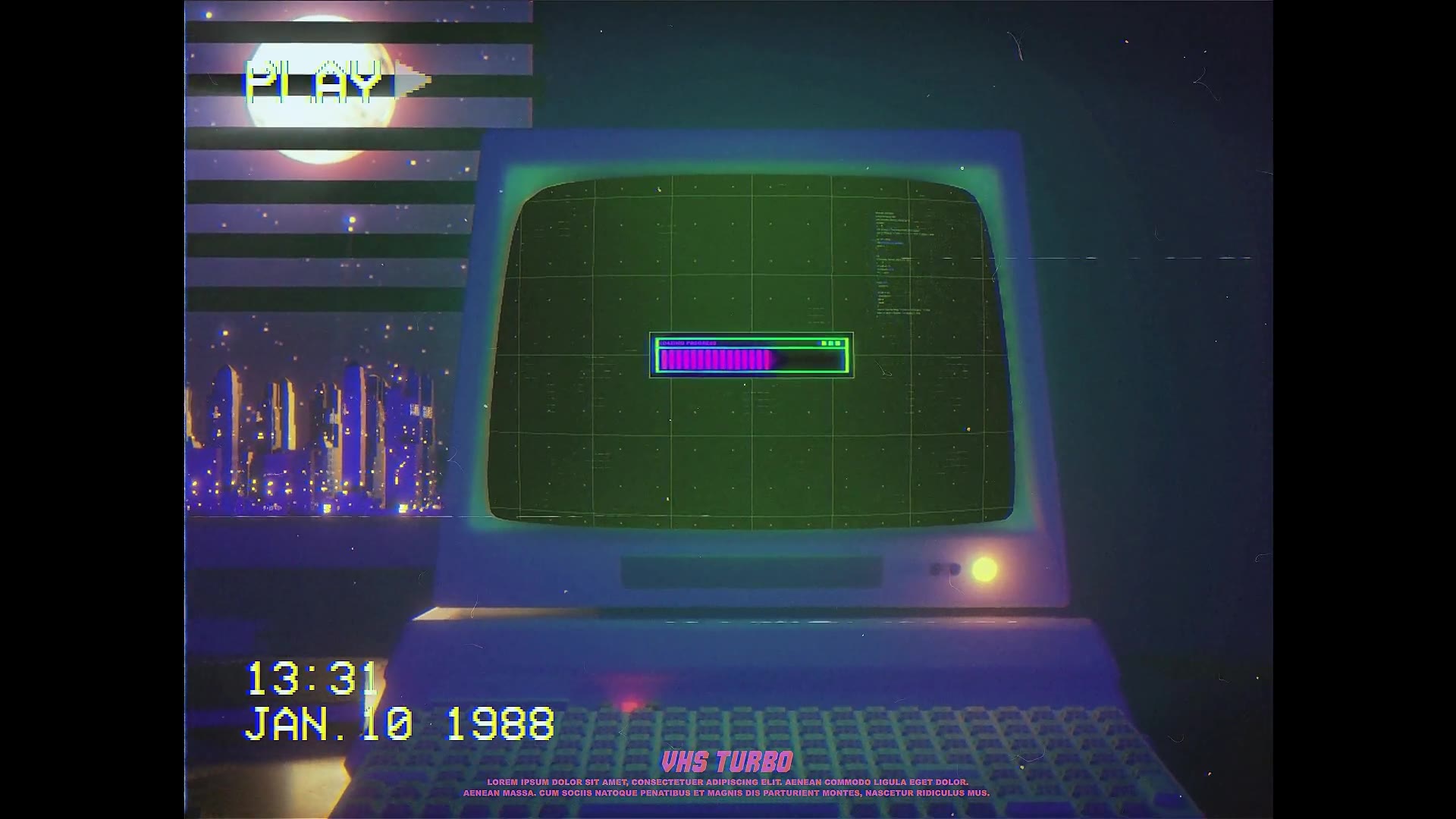 Retro Computer Logo Videohive 25346940 After Effects Image 3