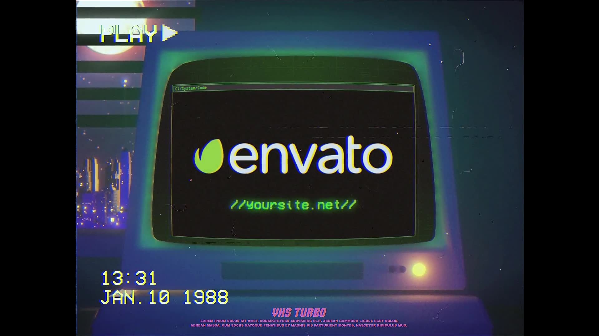 Retro Computer Logo Videohive 25346940 After Effects Image 6