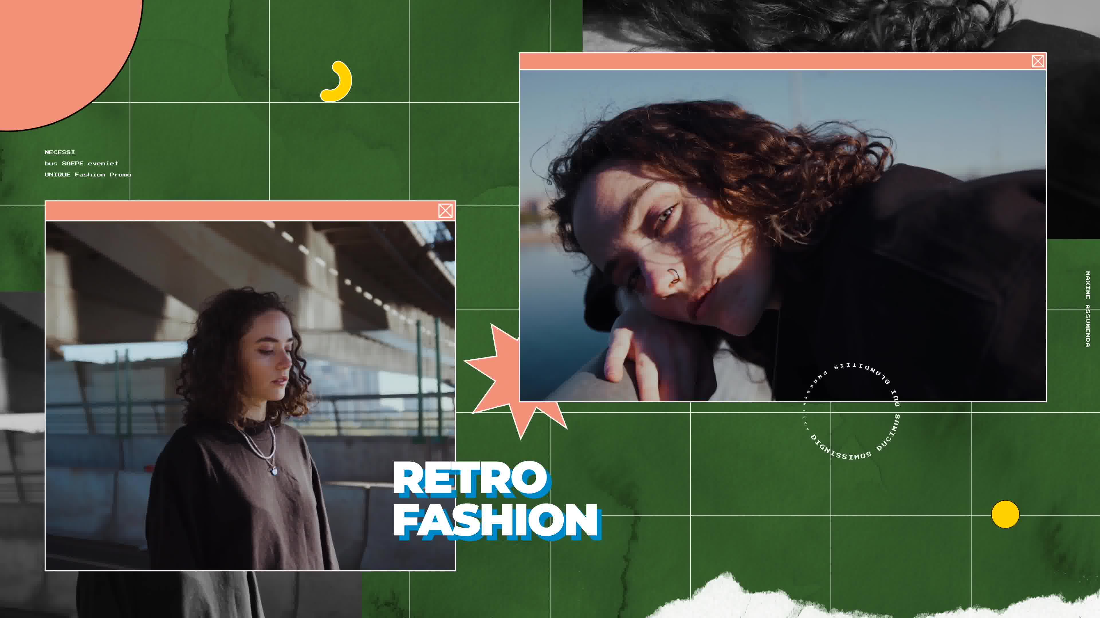 Retro Fashion 4K | After Effects Videohive 38313948 After Effects Image 11