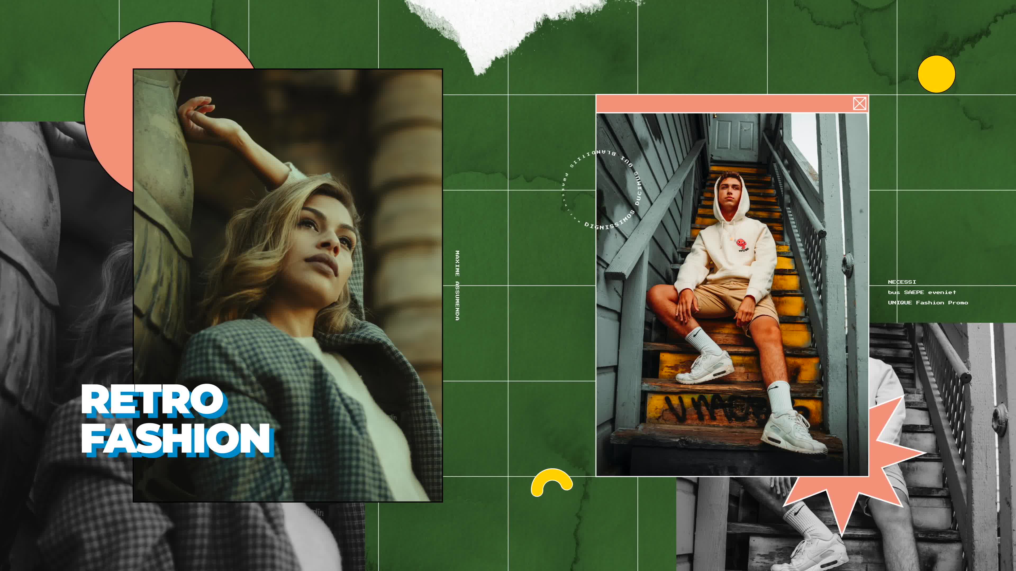 Retro Fashion 4K | After Effects Videohive 38313948 After Effects Image 7