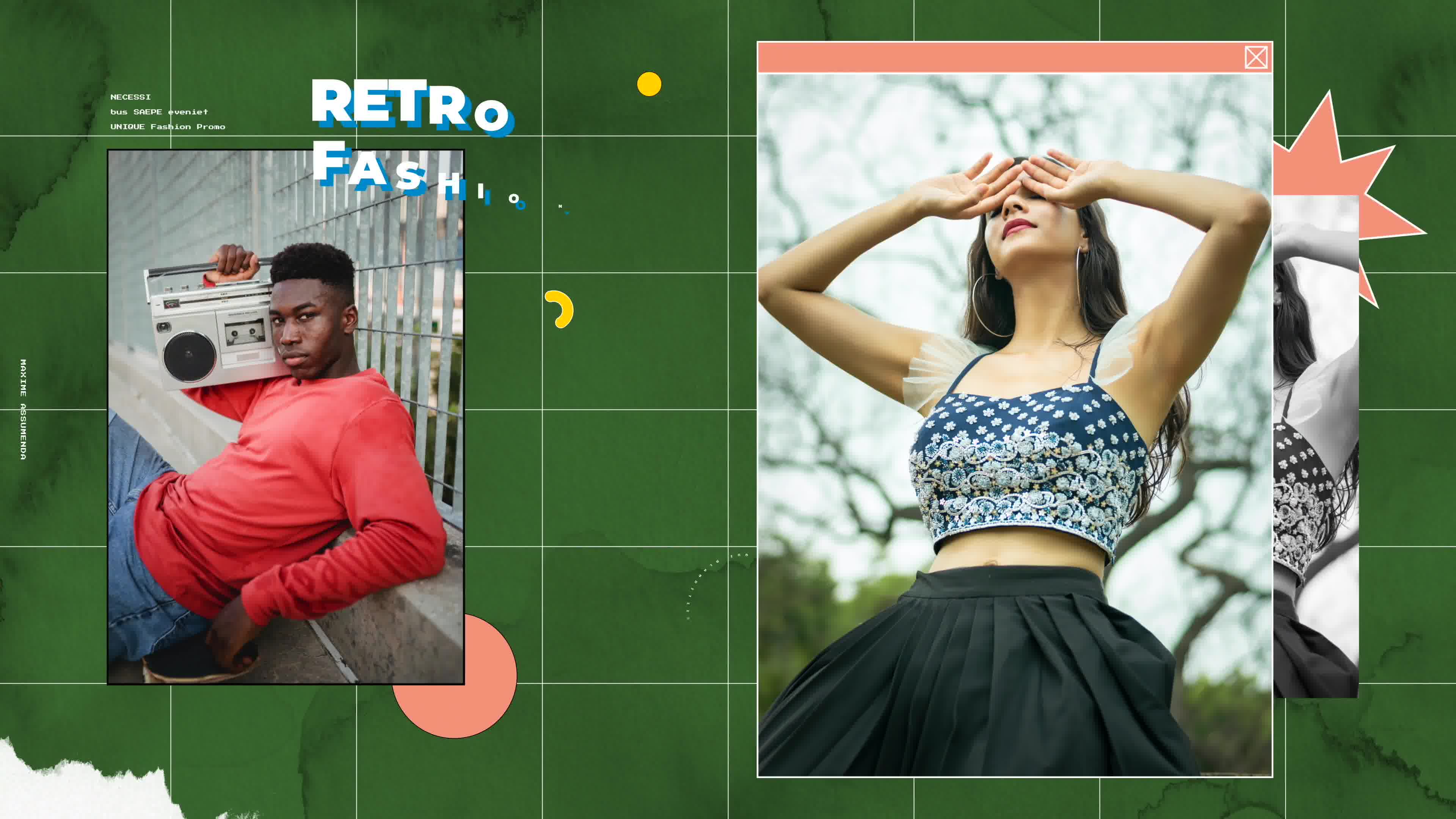 Retro Fashion 4K | After Effects Videohive 38313948 After Effects Image 9