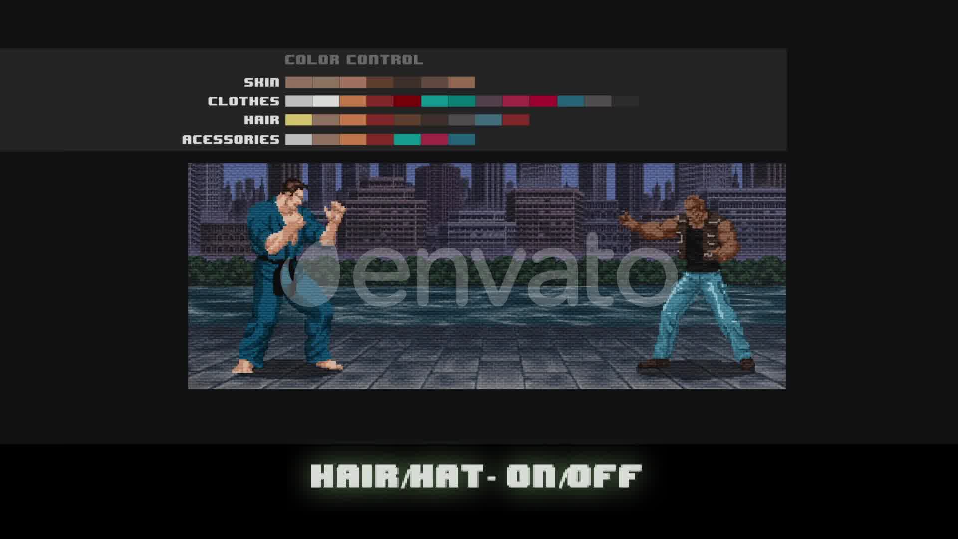 Retro Fighting Game v1.1 Videohive 24432746 After Effects Image 10
