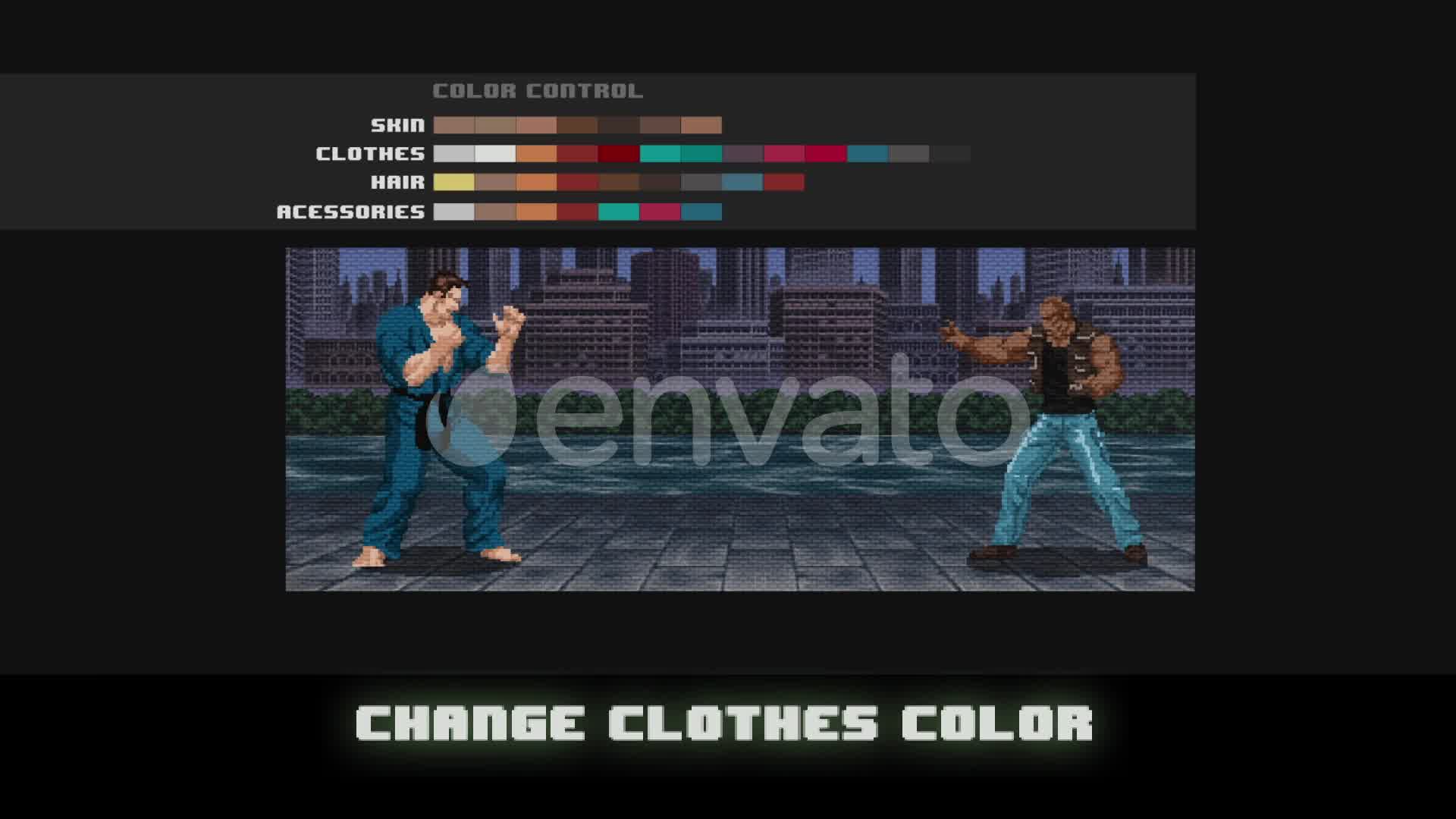 Retro Fighting Game v1.1 Videohive 24432746 After Effects Image 9