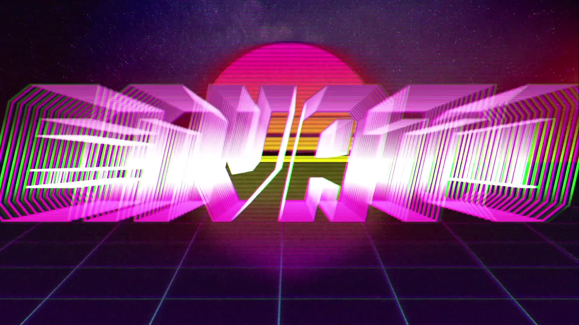 Retro Future Logo Videohive 22717155 After Effects Image 3