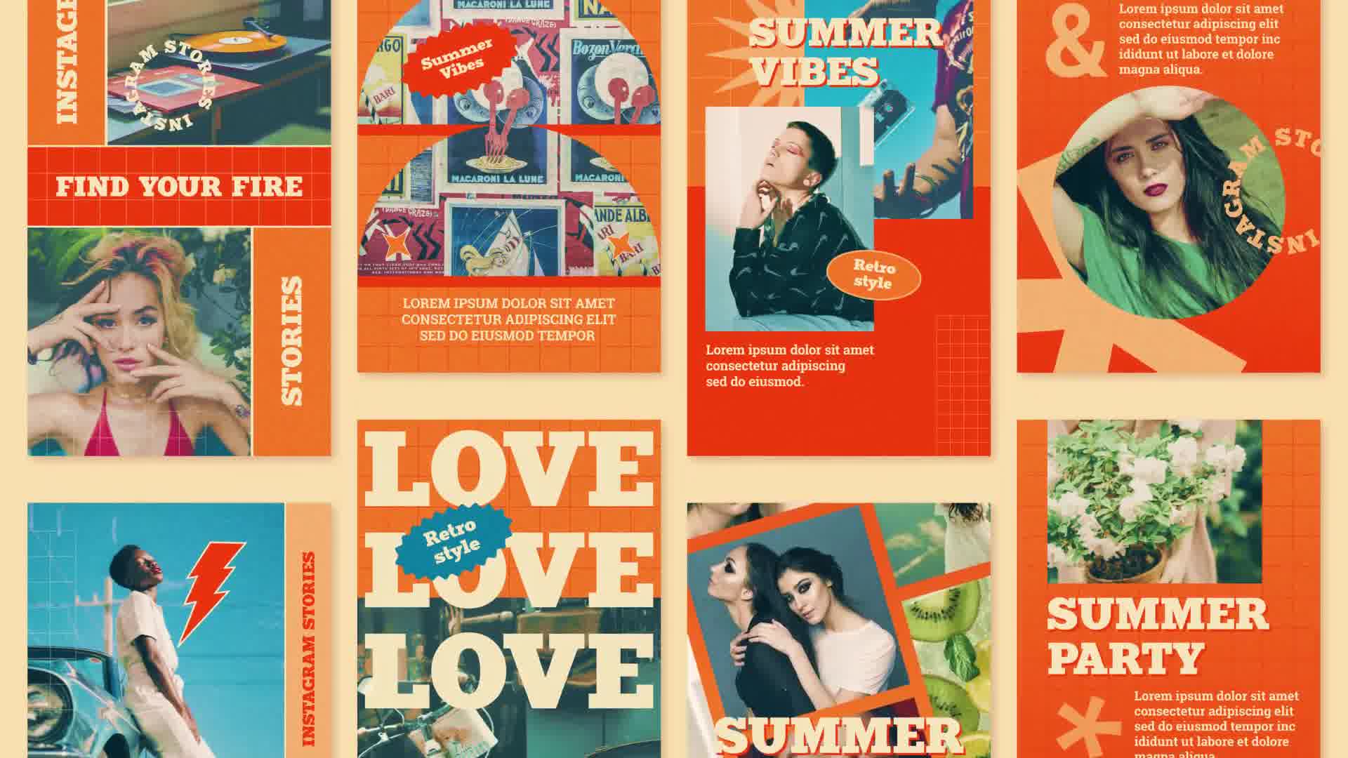 Retro Instagram Stories Videohive 32892578 After Effects Image 11