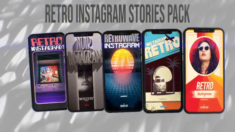 Retro Instagram Stories Pack Videohive 27096332 After Effects Image 1
