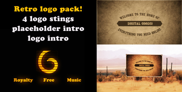 Retro Logo intro pack - Download Videohive 7978489