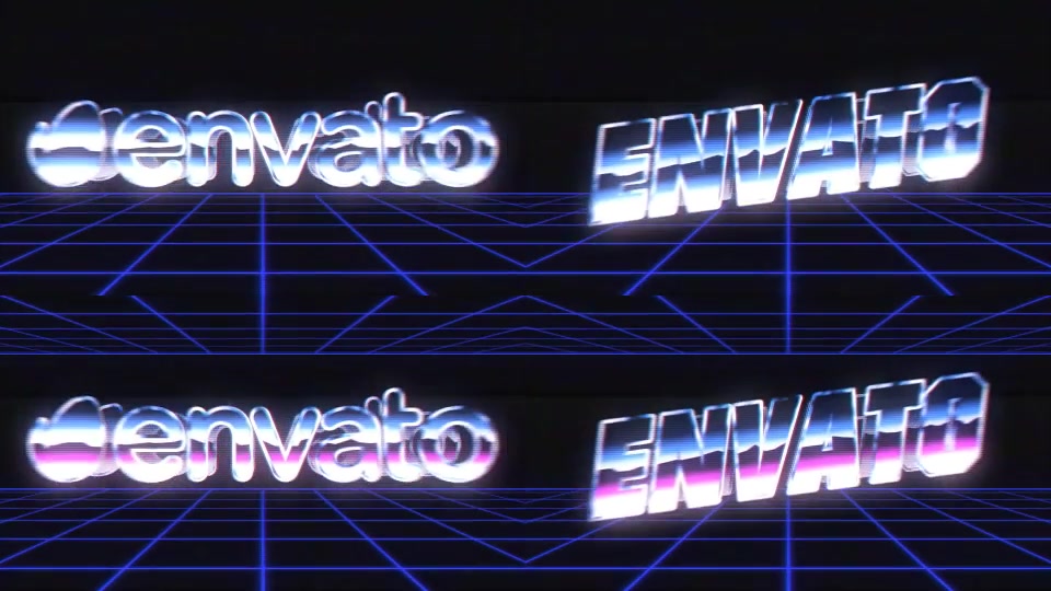 Retro Logo Reveal Pack (Pack of 3) - Download Videohive 15023614