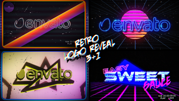 Retro Logo Reveal Pack Vol.2 - Download Videohive 19513192