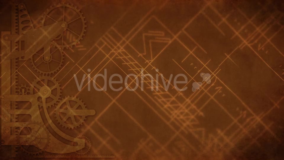 Retro Mechanical Background - Download Videohive 15073705