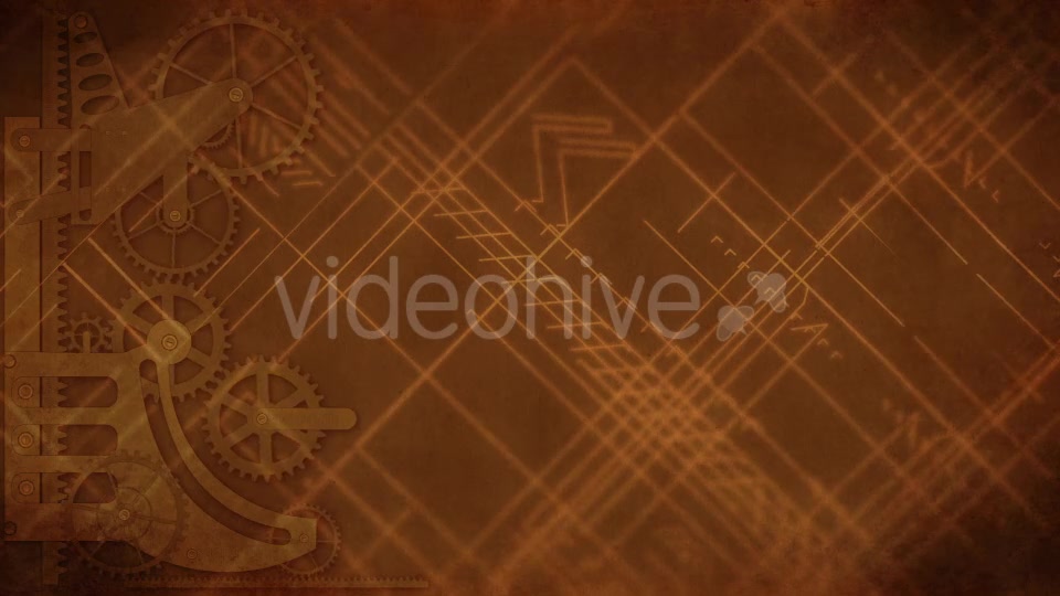 Retro Mechanical Background - Download Videohive 15073705