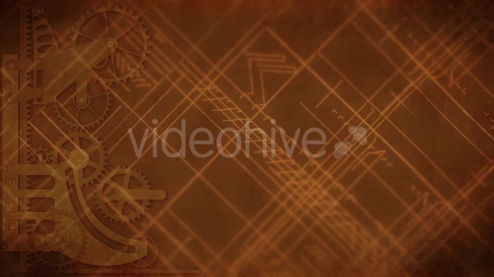 Retro Mechanical Background - Download Videohive 15073705
