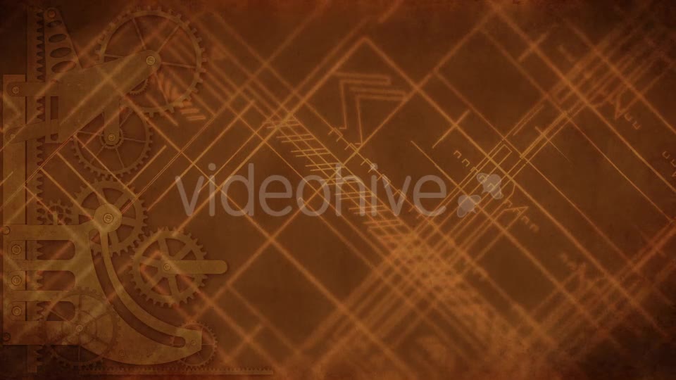 Retro Mechanical Background - Download Videohive 15073705