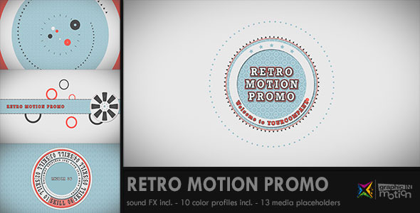 Retro Motion Promo - Download Videohive 2418939