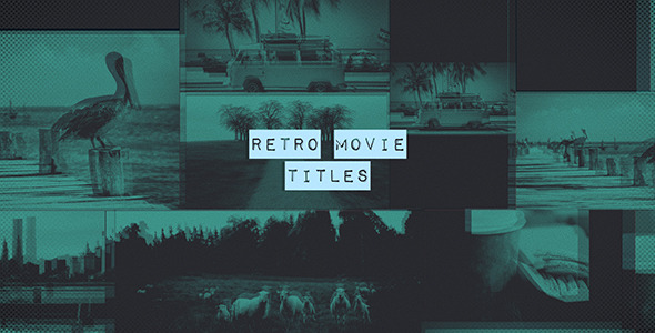 Retro Movie Titles - Download Videohive 7368781