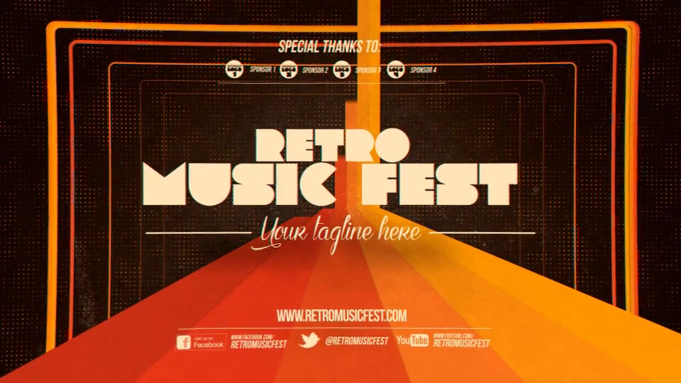 Retro Music Festival Videohive 7814088 After Effects Image 9