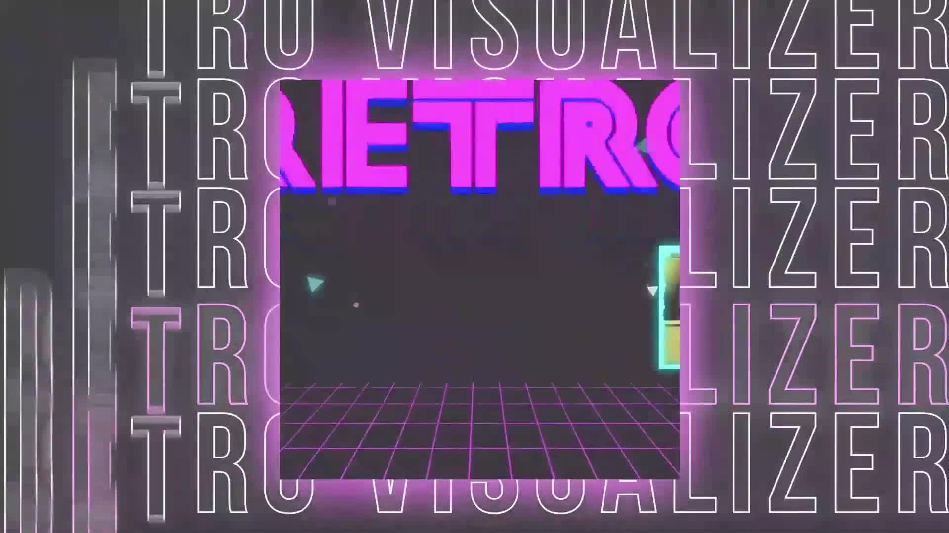 Retro Music Visualizer Instagram Videohive 29717361 After Effects Image 1