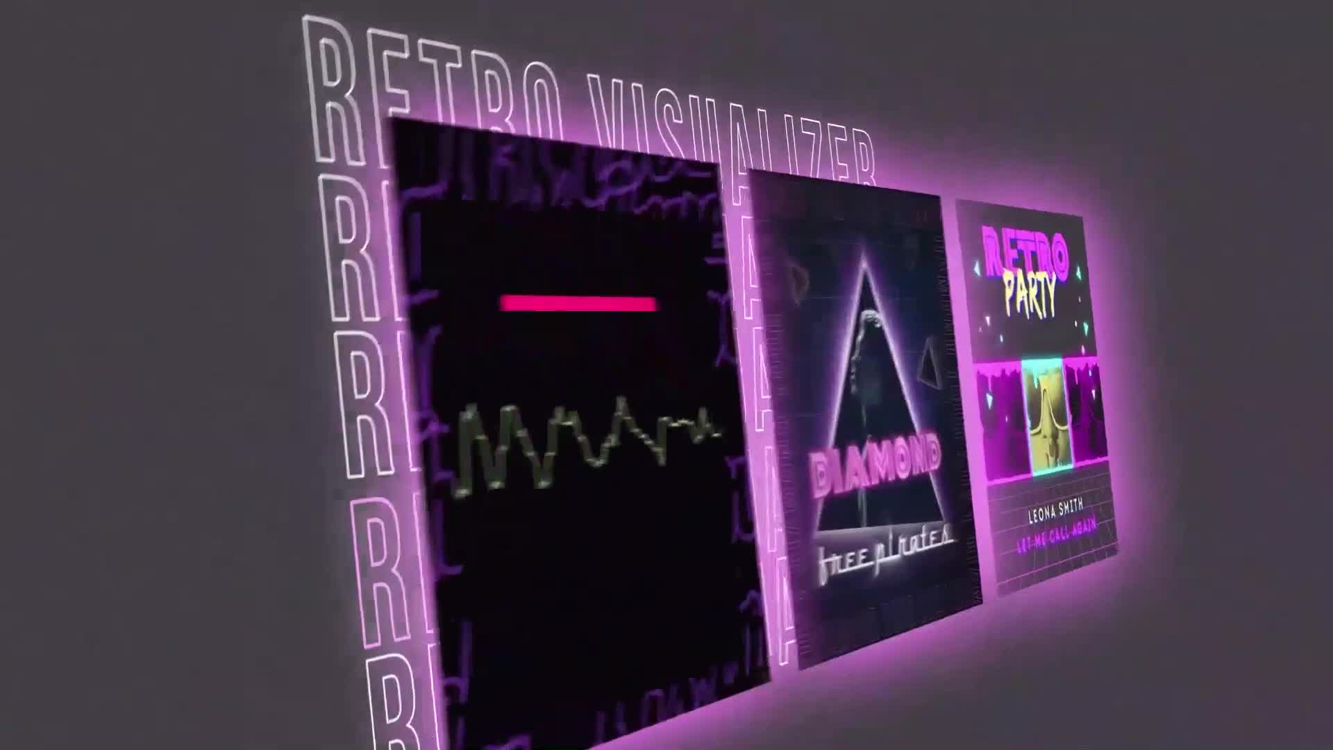 Retro Music Visualizer Instagram Videohive 29717361 After Effects Image 2