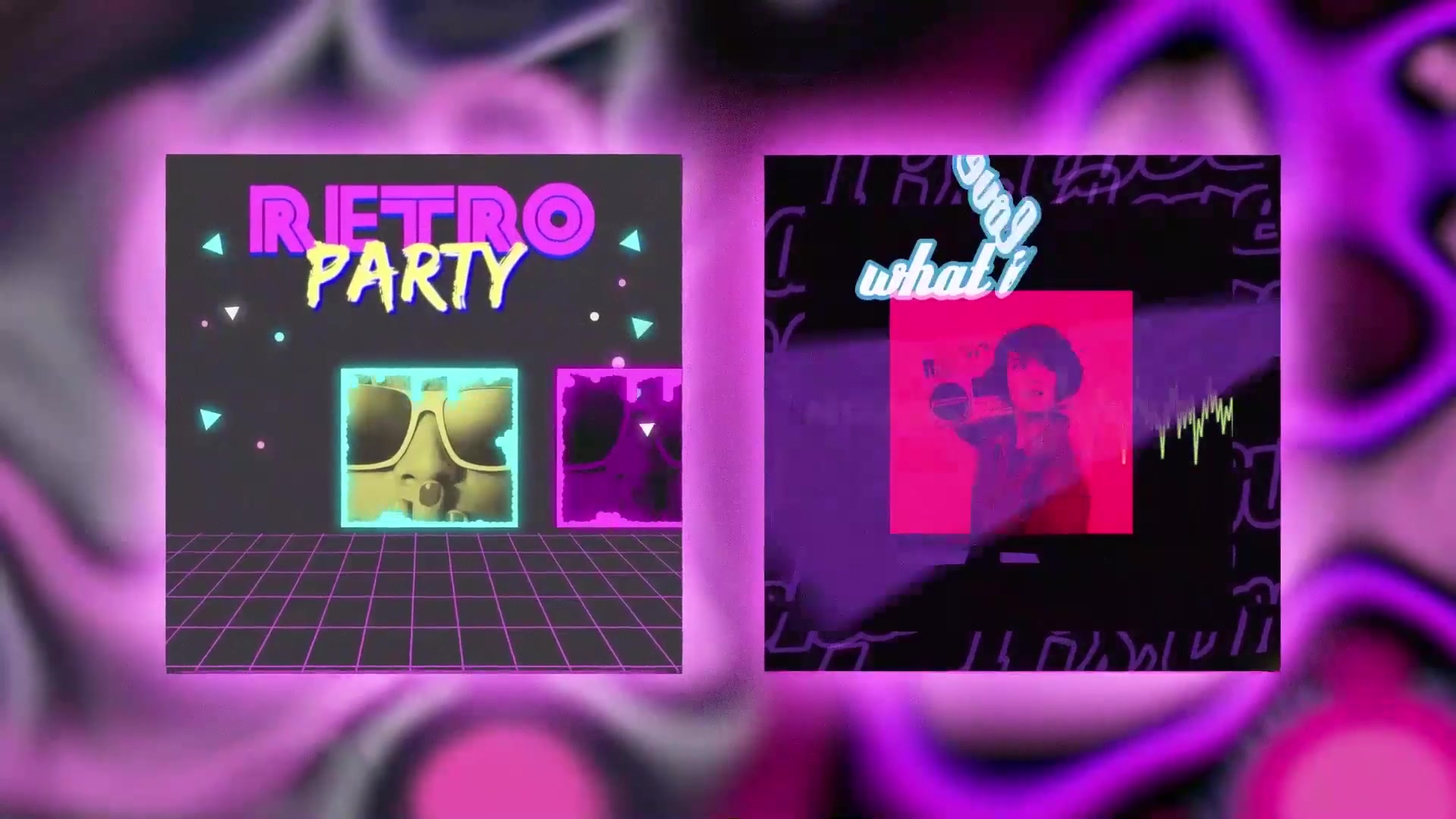 Retro Music Visualizer Instagram Videohive 29717361 After Effects Image 6