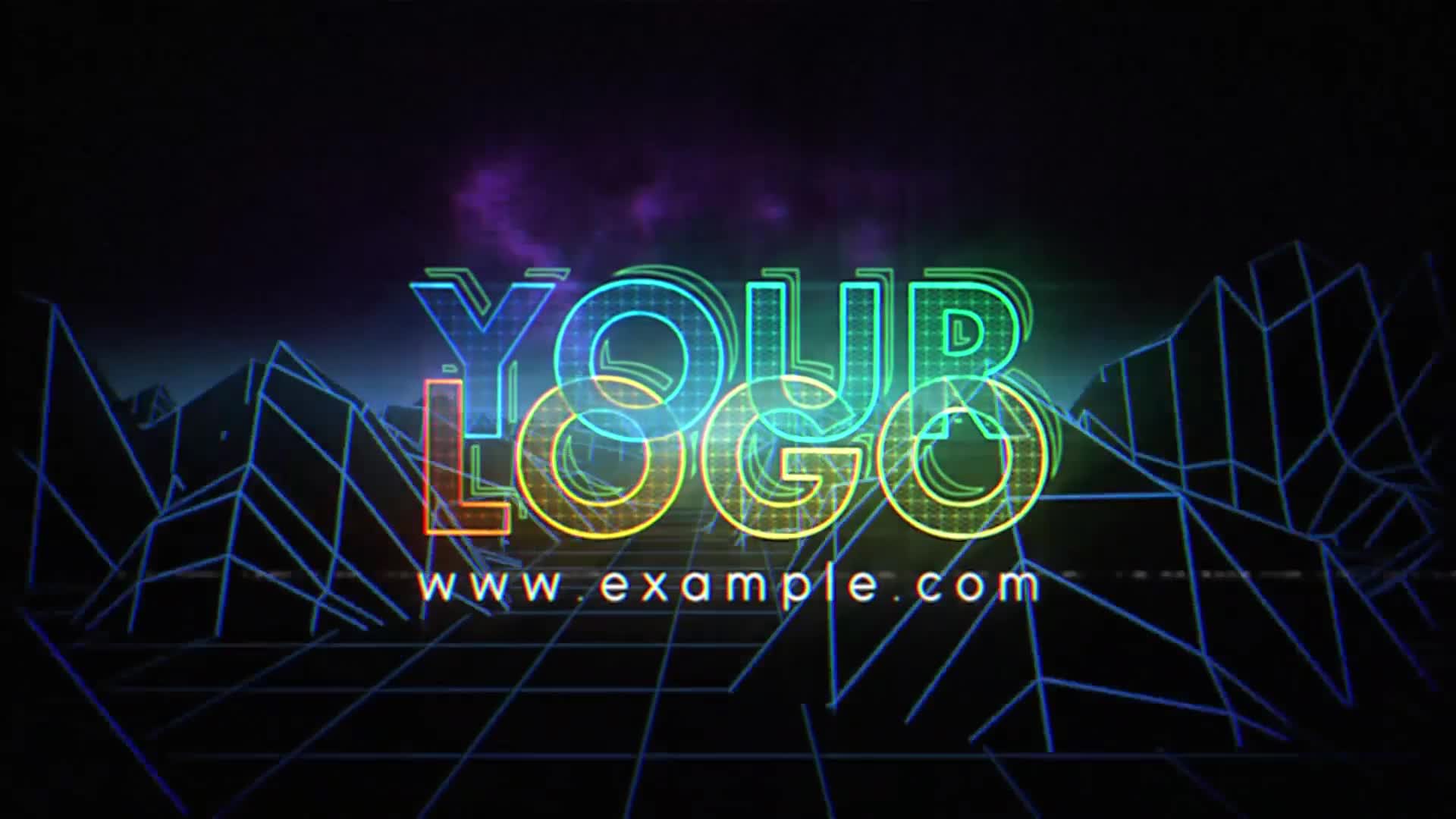 Retro Neon Logo Videohive 23363854 After Effects Image 2