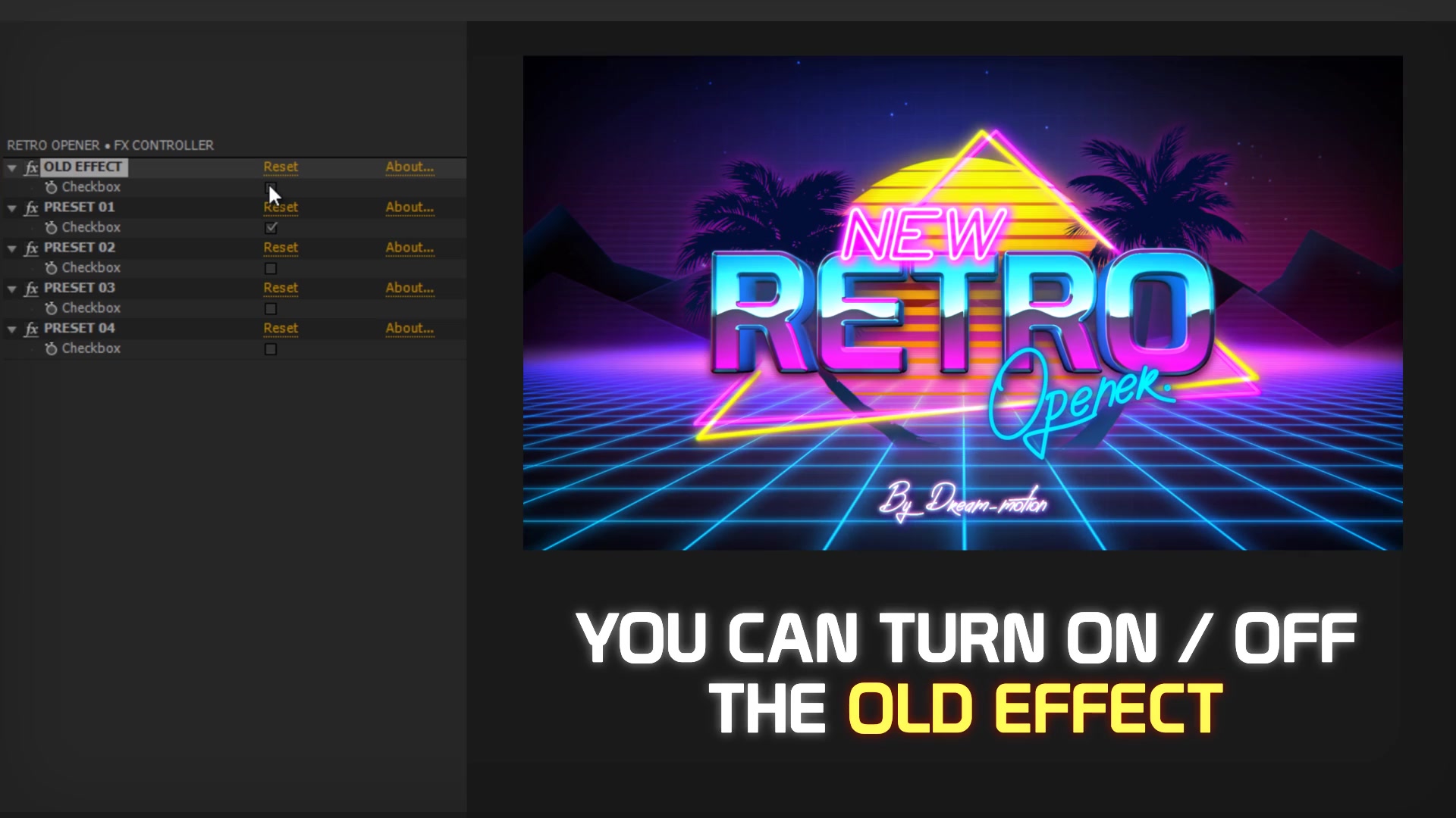 Retro Opener Videohive Download Direct After Effects