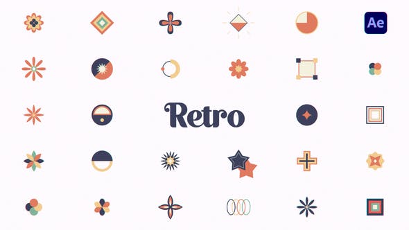 Retro Shapes - 37715932 Download Videohive