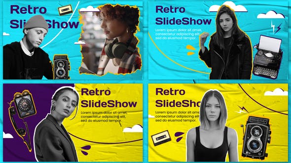 Retro SlideShow - Videohive Download 37608302