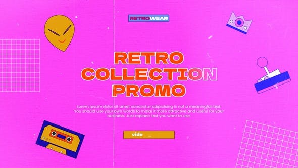Retro Style Fashion Promo - Download 39080535 Videohive