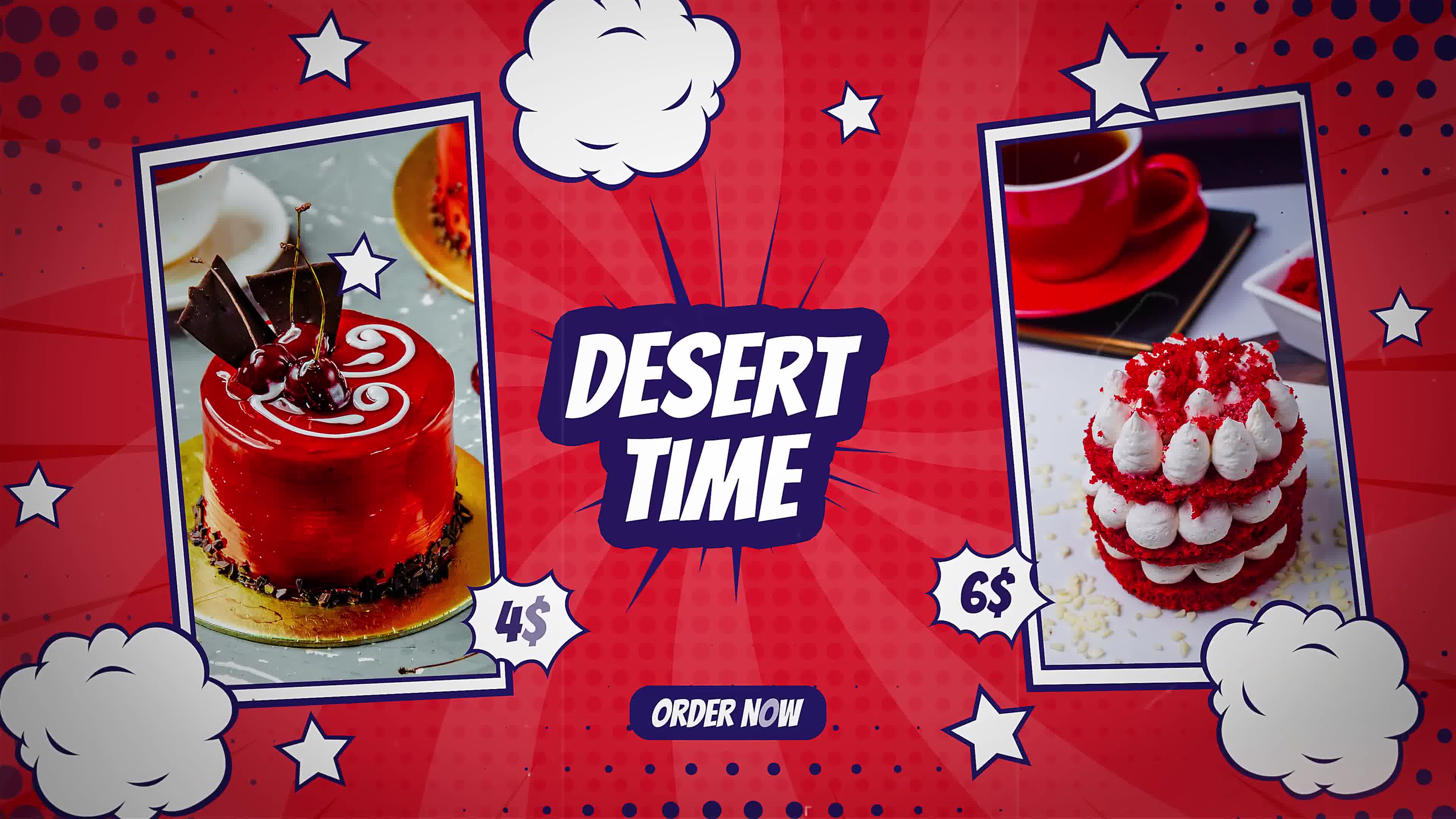 Retro Style Food Menu Promo Videohive 36230063 After Effects Image 7