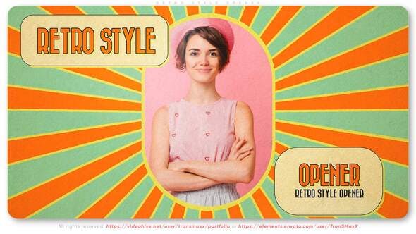 Retro Style Opener - 31776093 Videohive Download