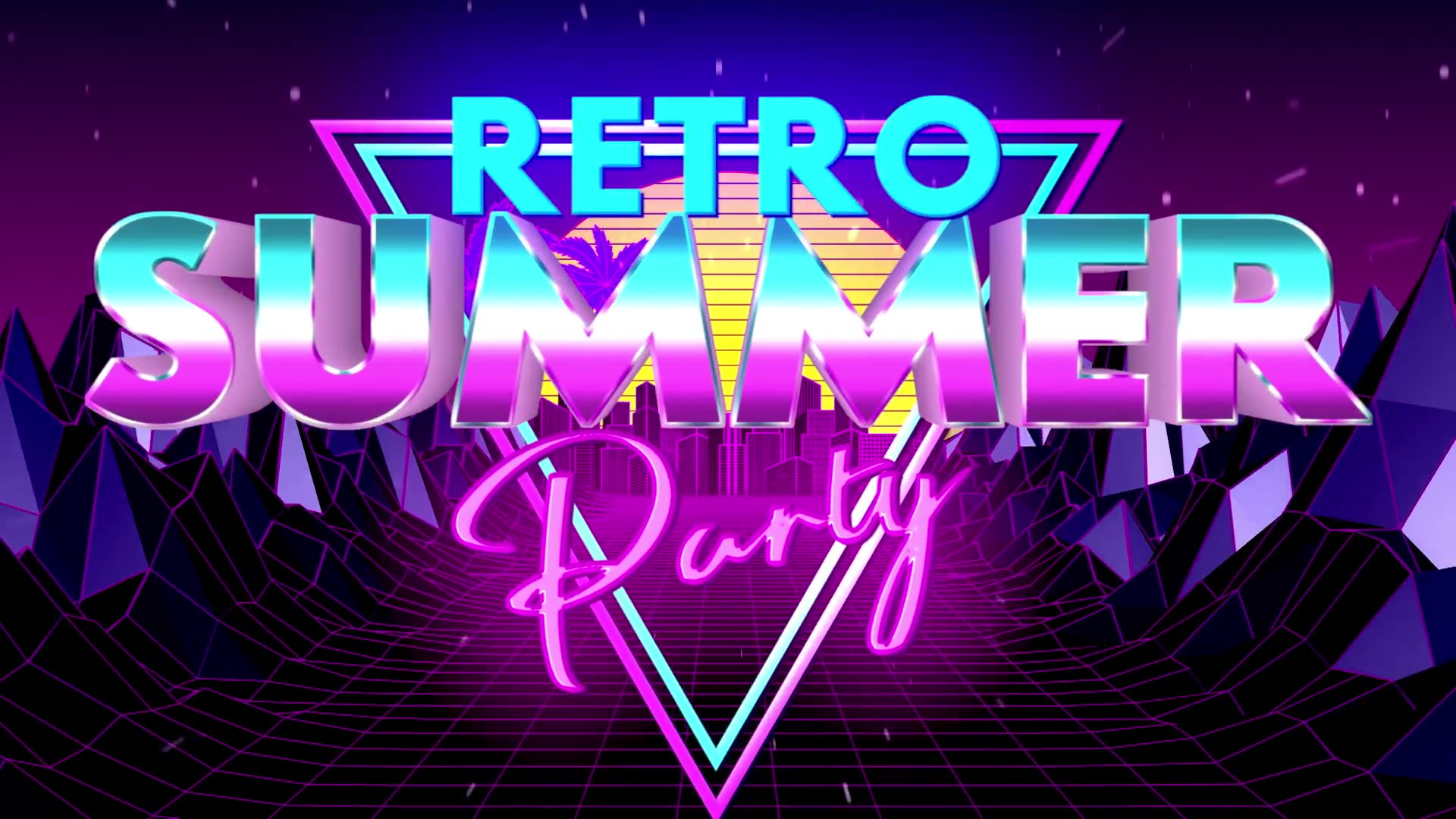 Retro Summer Party Opener Apple Motion Videohive 27805010 Apple Motion Image 5