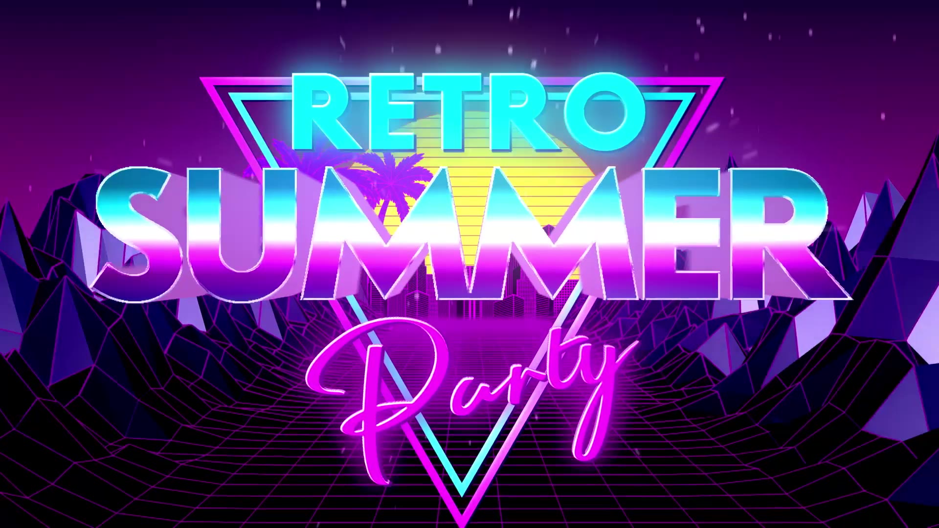 Retro Summer Party Opener Premiere Pro Videohive 24605502 Premiere Pro Image 5